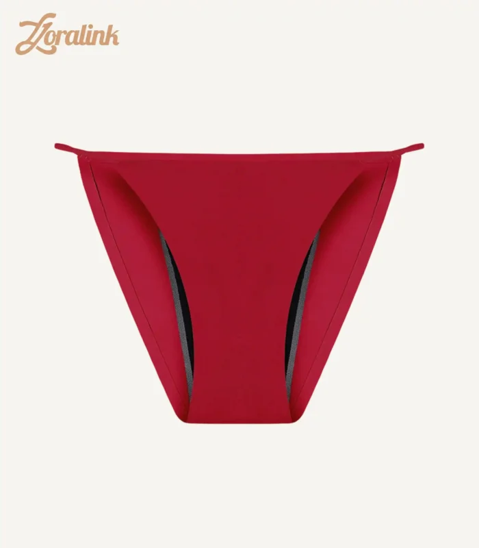 Menstrual Thong Seamless Red