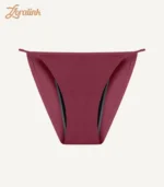 Menstrual Thong Seamless Reusable HighAbsorbency Protection05 zoralinkcom Menstrual Thong Seamless Wine