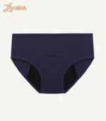 MidRise Period Panties Seamless Reusable Leakproof05 zoralinkcom Mid Rise Period Panties Navy Blue