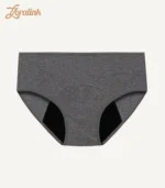 MidRise Period Panties Seamless Reusable Leakproof07 zoralinkcom Mid Rise Period Panties Light Gray