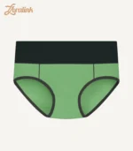 MidWaist Cotton Underwear Soft Seamless Full Coverage10 zoralinkcom Mid Waist Cotton Underwear Green