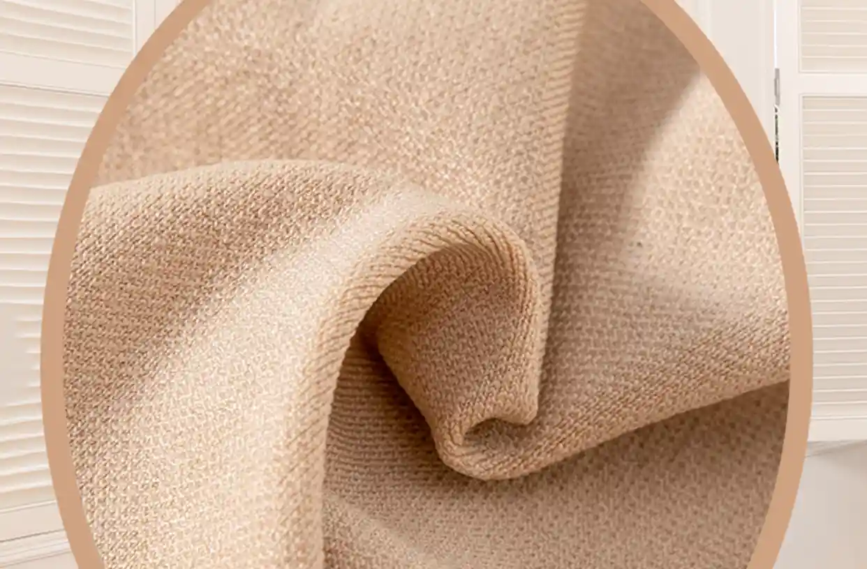 Seamless Shaping Sports Panties Soft Stretch Active Fit22 zoralinkcom Close up of a beige fabric highlighting its soft texture and stretchability indicative of the material used in seamless shaping sports panties