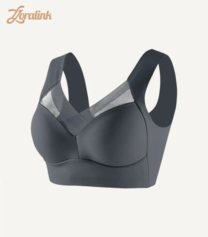 Seamless Sport Bras Charcoal Grey