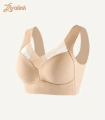 Seamless Sport Bras VestFull Coverage High Stretch Support06 zoralinkcom Seamless Sport Bras Beige