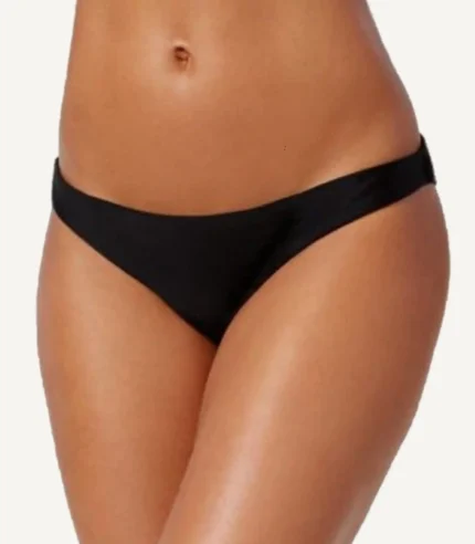 Sports Thongs Panties Seamless Soft Bonded Comfort01 zoralinkcom A black sports thongs panties with a bonded waistband and soft fabric designed for comfort and minimal coverage