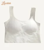 Square Collar Sports Bra03 zoralinkcom Square Collar Sports Bra White