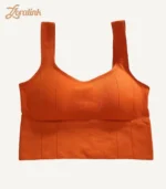 Square Collar Sports Bra05 zoralinkcom Square Collar Sports Bra Coral