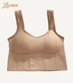 Square Collar Sports Bra07 zoralinkcom Square Collar Sports Bra Beige