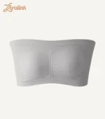 Strapless Bra Tube Top Wireless Seamless Comfortable03 zoralinkcom Strapless Bra Tube Top Light Gray
