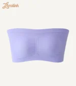 Strapless Bra Tube Top Wireless Seamless Comfortable04 zoralinkcom Strapless Bra Tube Top Light Grey Purple