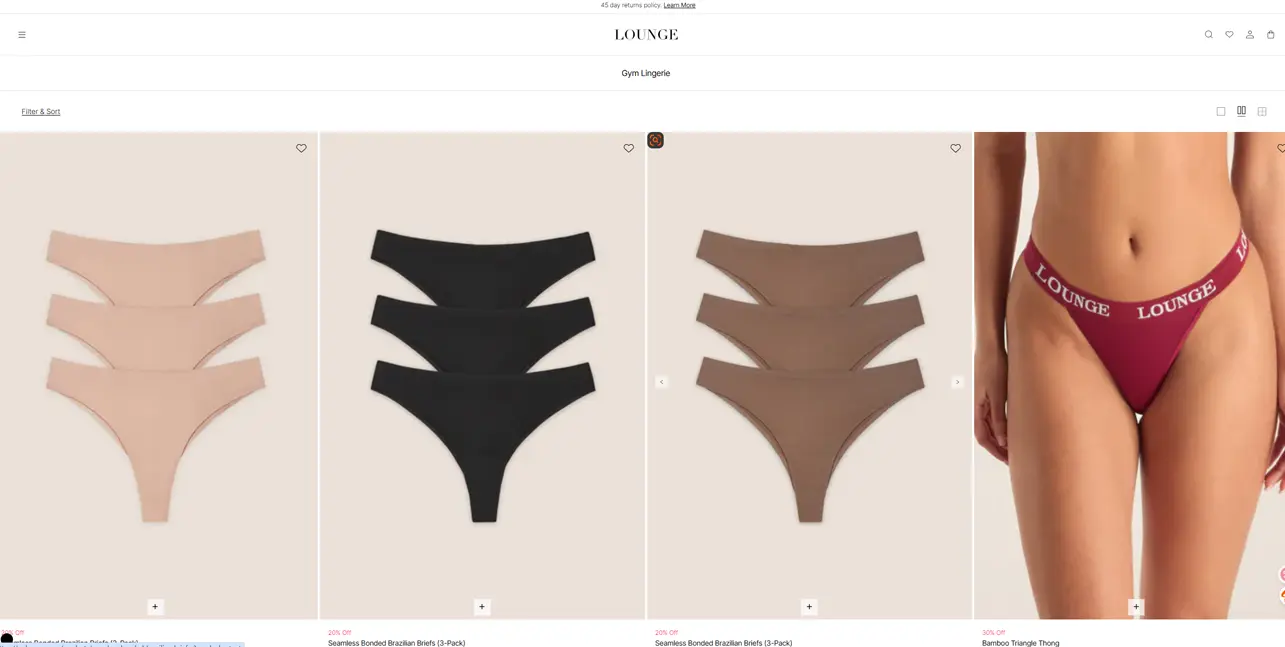Gym Lingerie Versatile Workout Lingerie Wholesaler for All Genders